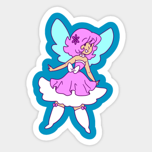 Cute Little Fairy Girl Sticker